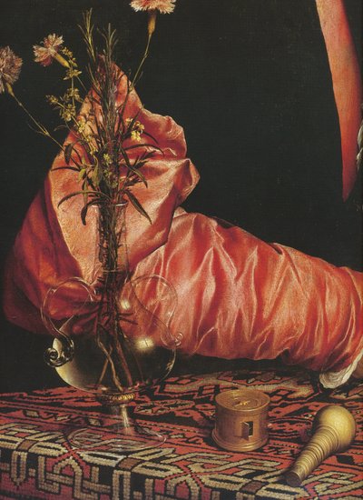 Portrait du marchand Georg Gisze (détail) - Hans Holbein